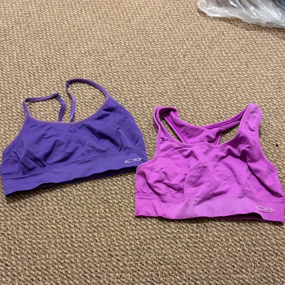 Purple Sports Bras